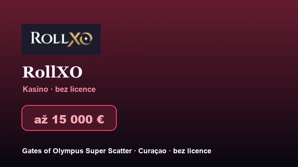 Snímek obrazovky RollXO Casino
