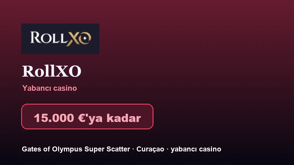 RollXO Casino ekran görüntüsü